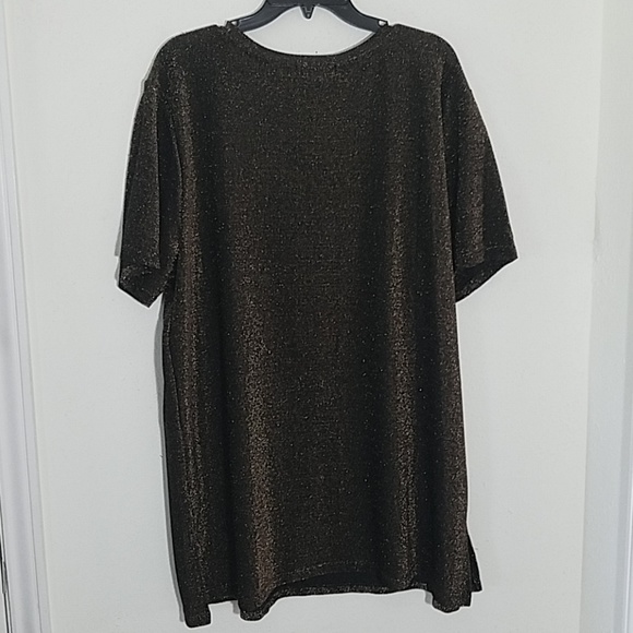 Top Noir Pailleté Rebel Wilson X Angels - Taille 0X - Neuf Avec étiquettes (NWT)